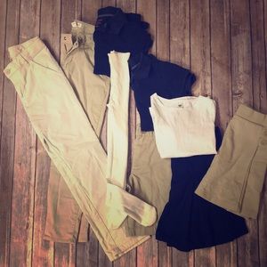 Kids school uniform bundle